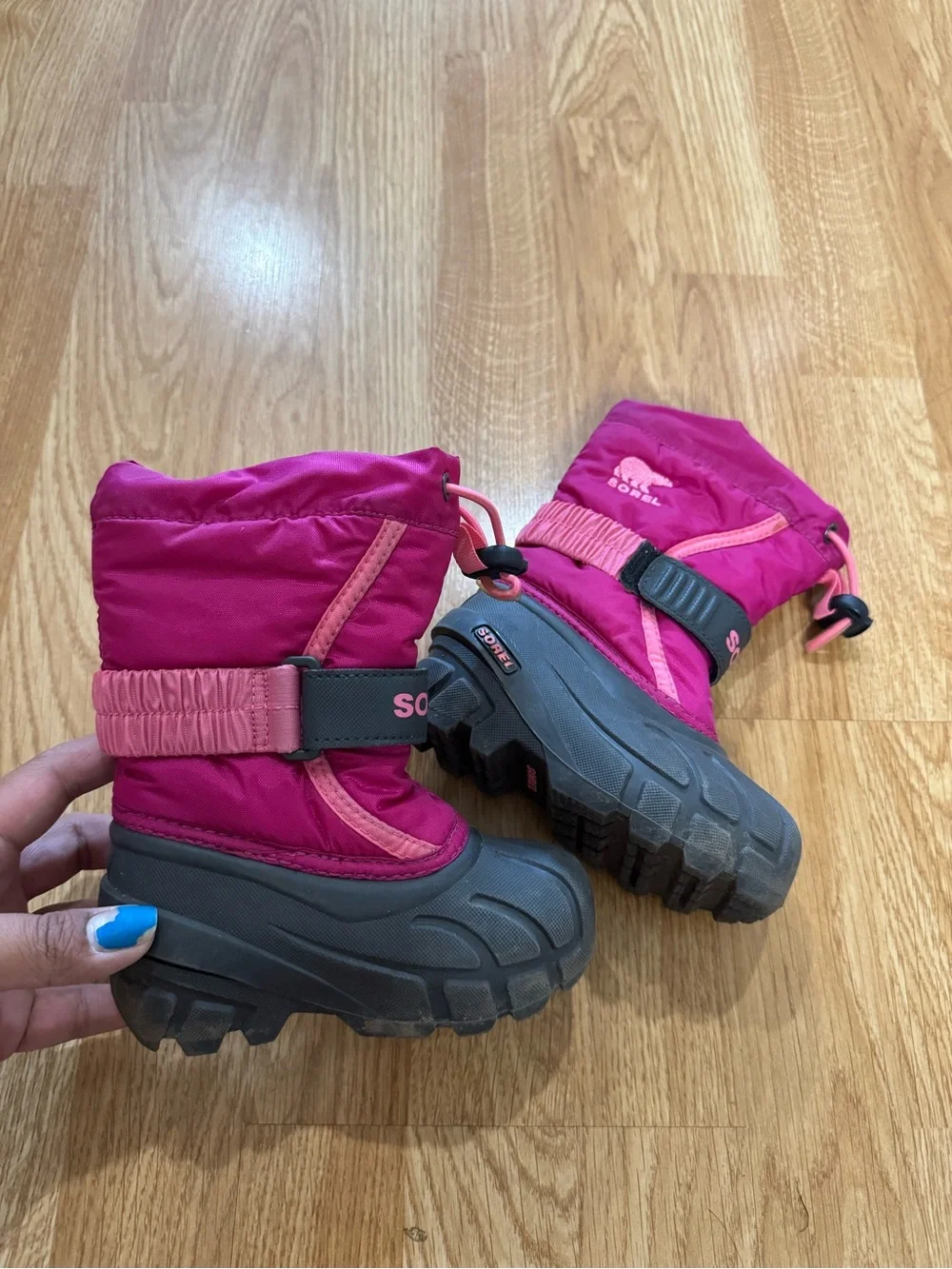 Sorel Pink Winter Snow Boots - Toddler Size 6